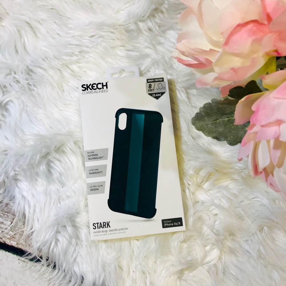 Skech iPhone 📱 Xs/X case NWT in teal
